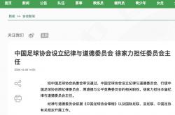 世界杯下注-中国足协设立纪律与道德委员会