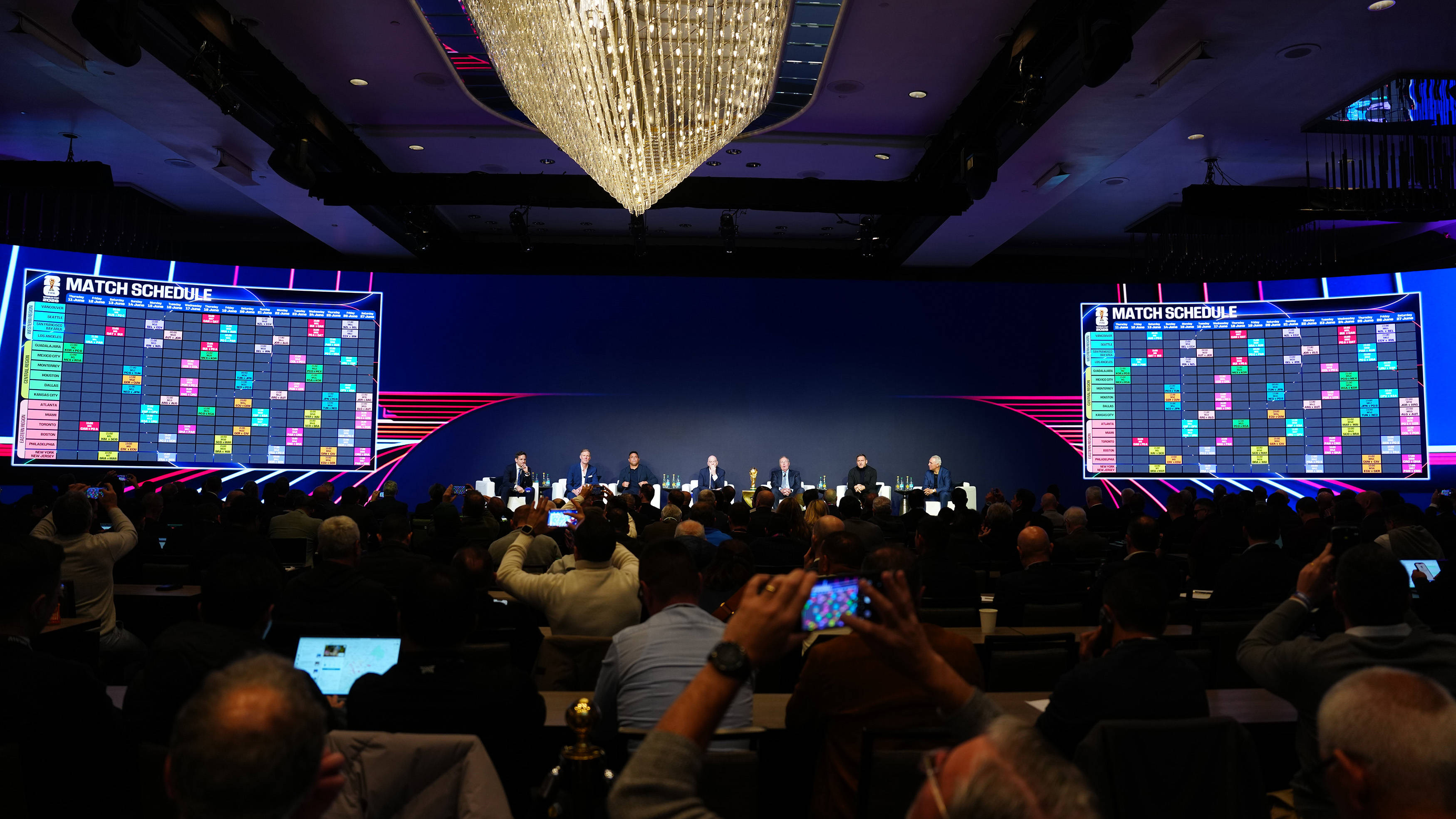 （体育）足球——2026美加墨世界杯赛程公布