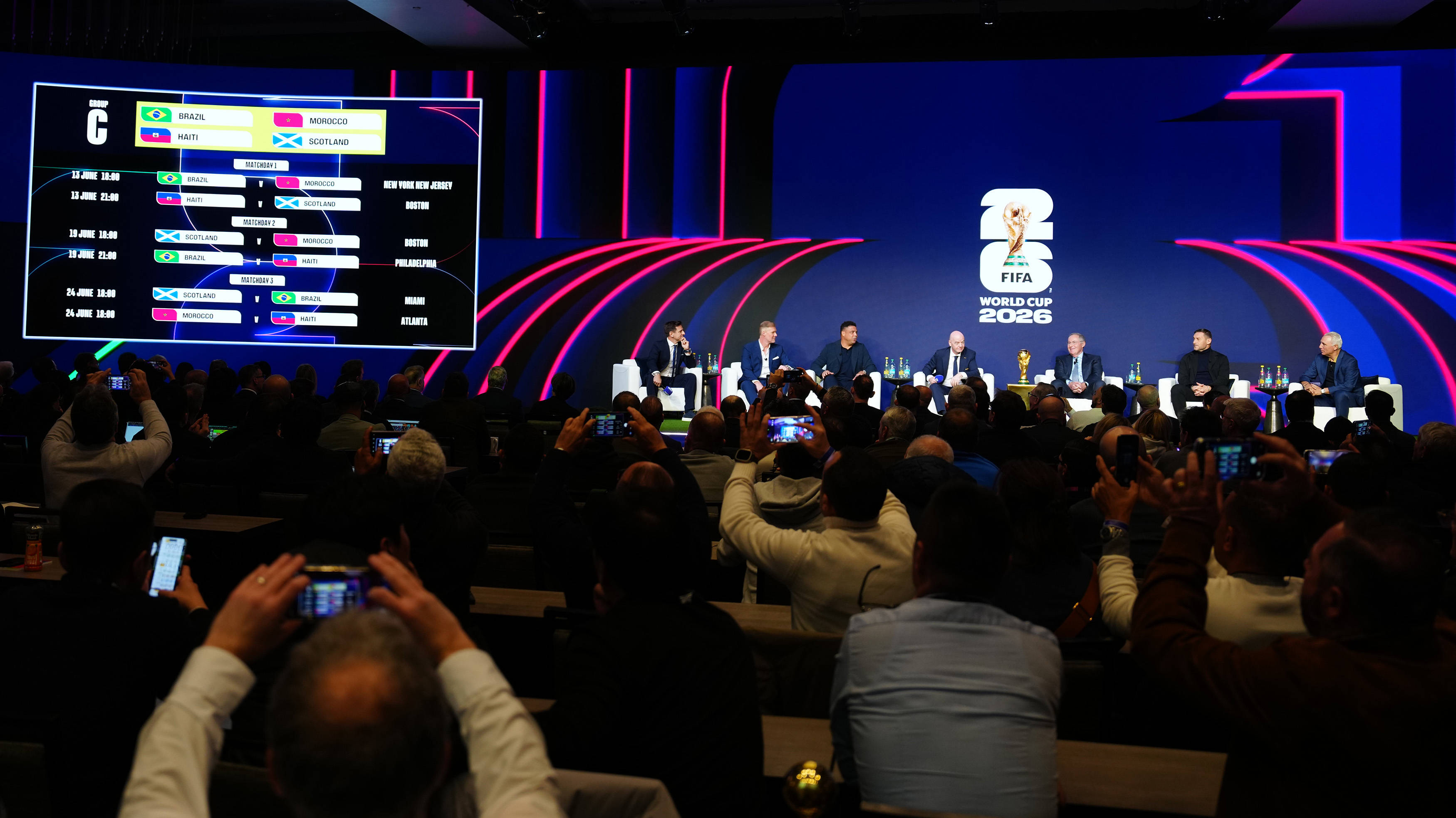 （体育）足球——2026美加墨世界杯赛程公布