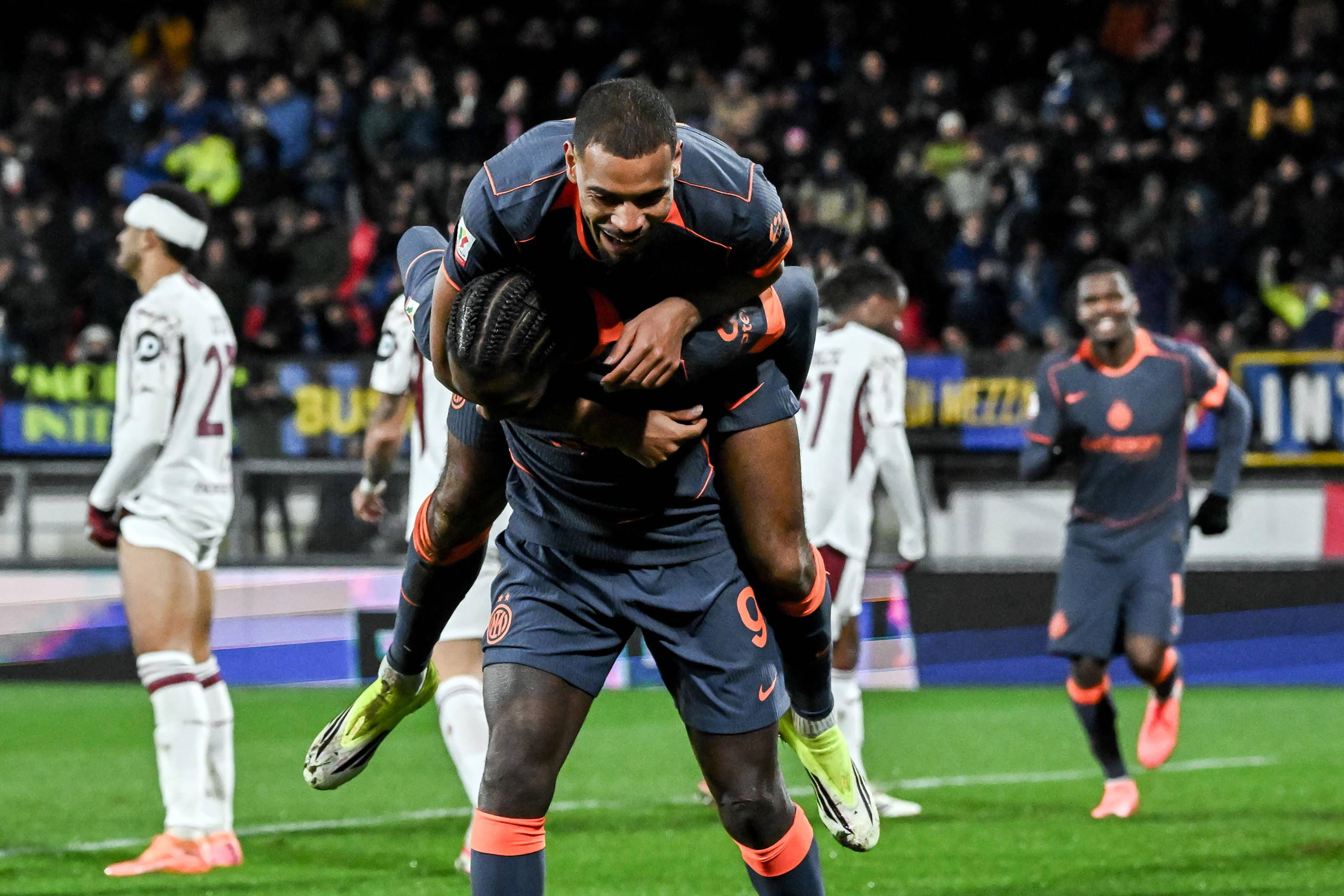 （外代二线）足球——意大利杯：国米晋级半决赛