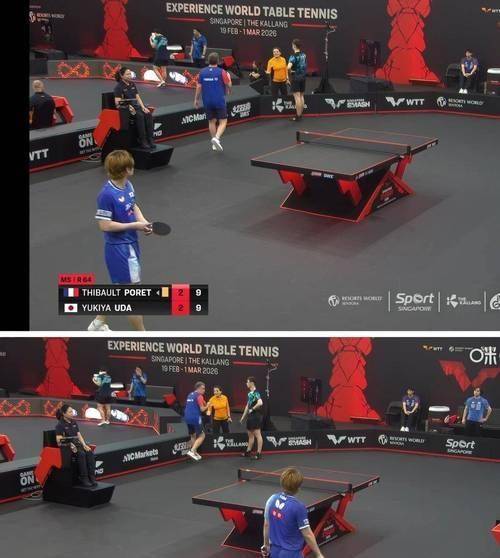 WTT裁判抢哨引争议！为何不学足球延迟判罚？球迷表示不公